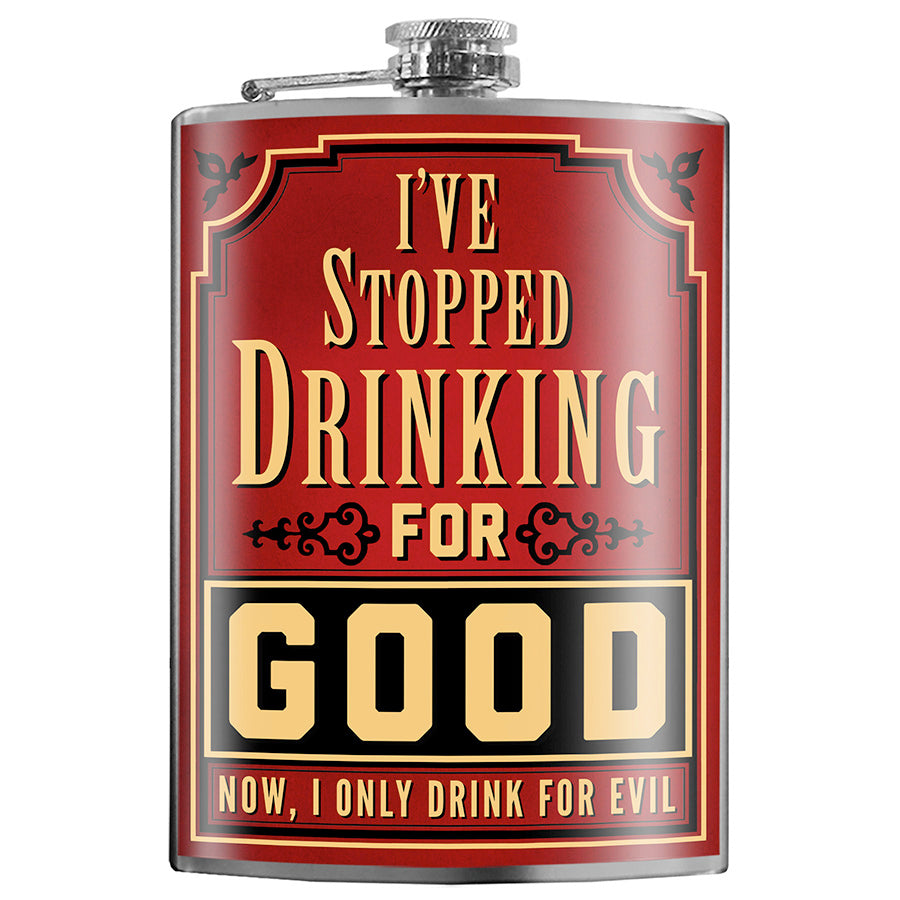 Flask: I've Stopped Drinking For Good