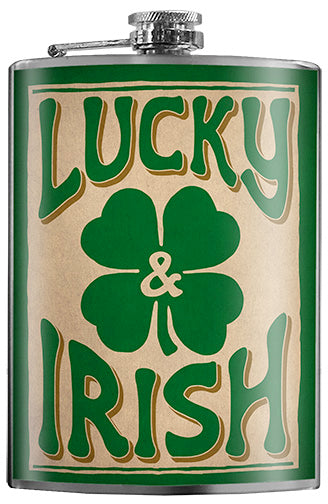 Flask: Lucky & Irish