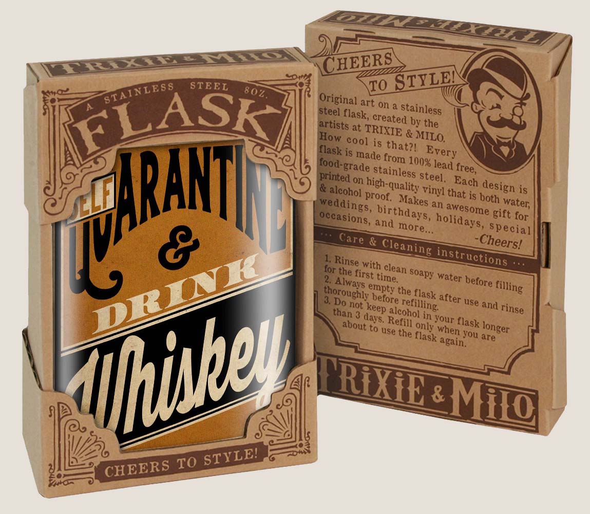 Flask: Self Quarantine & Drink Whiskey