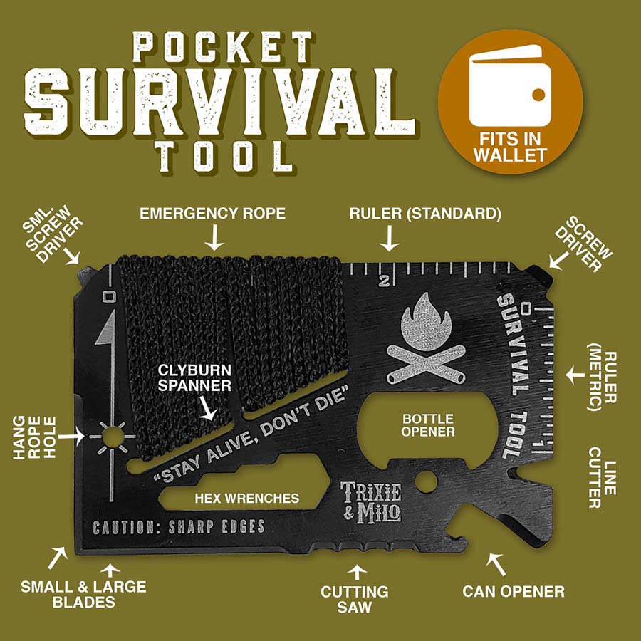 Pocket Survival Multi-tool
